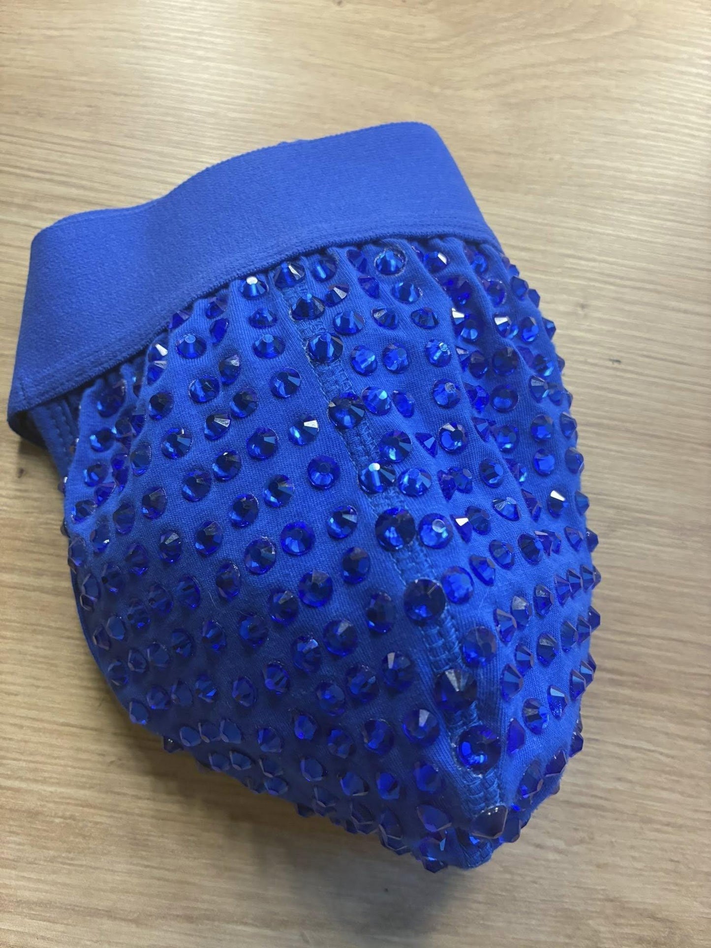 Handmade crystals stoned male gay party pride jockstraps.